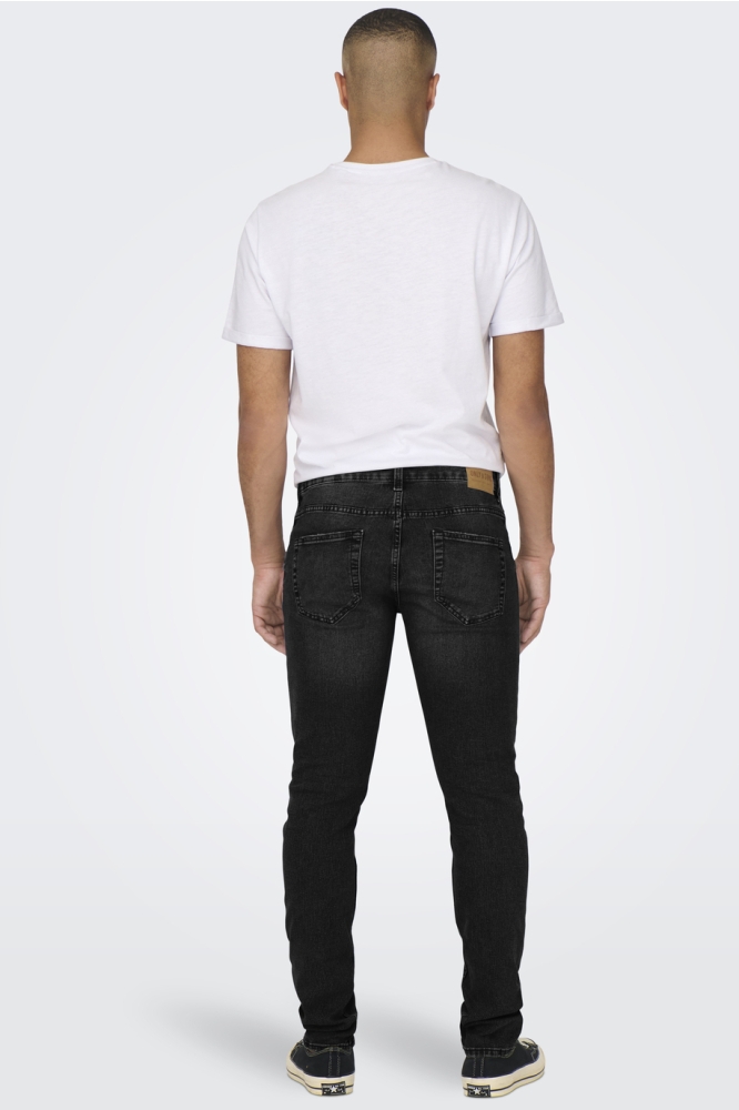 ONSWEFT REG 7900 EY BOX JEANS NOOS 22027900 BLACK DENIM